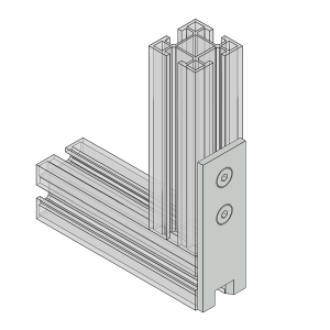 Guide plate for sliding doors