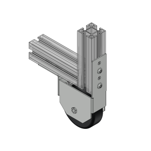 Ground roll for floor sliding door