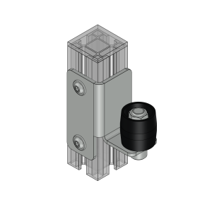 Guide roller for sliding floor gate, d=38mm